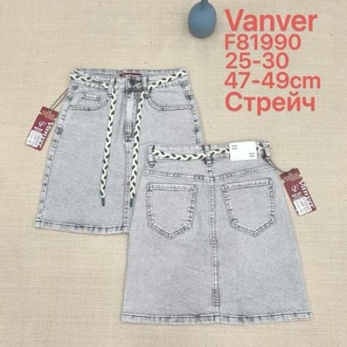Юбка Vanver (25-30) F81990 l.grey (лето) Vanver F81990 l.grey