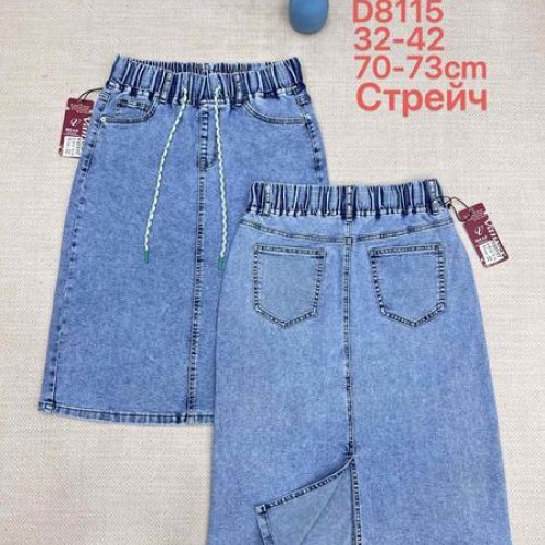 Юбка Vanver (32-42) D8115 l.blue (лето) Vanver D8115 l.blue