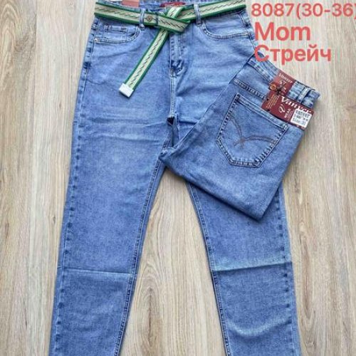 Джинсы Vanver (30-36) 8087 l.blue (деми) Vanver 8087 l.blue
