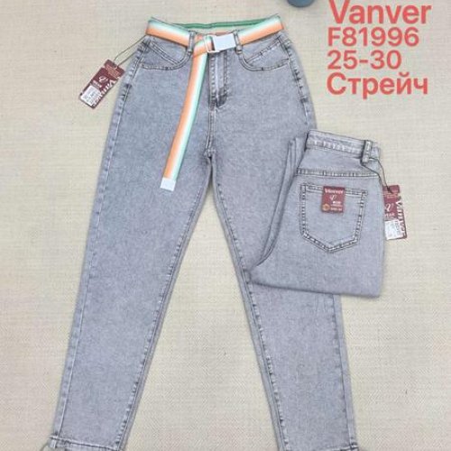 Джинсы Vanver (25-30) F81996 l.grey (деми) Vanver F81996 l.grey