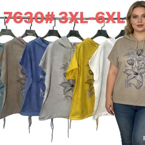 Футболка Monarlir (3XL-6XL) 7630 yellow (лето) Monarlir 7630 yellow