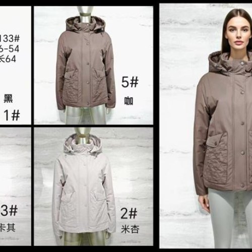 Куртка Monarlir (46-54) 6133-1 black (деми) Monarlir 6133-1 black