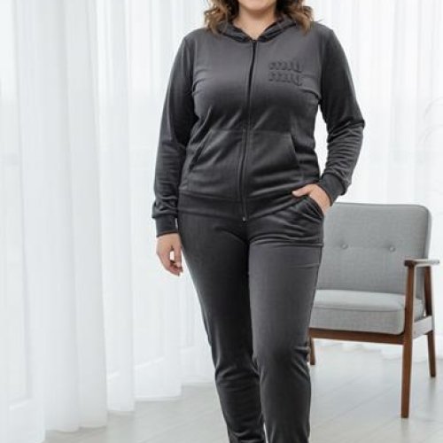 Костюм спорт Zalov (52-58) ZW1222 grey (деми) Zalov ZW1222 grey