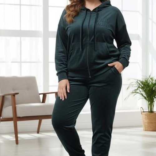 Костюм спорт Zalov (52-58) ZW1224 green (деми) Zalov ZW1224 green