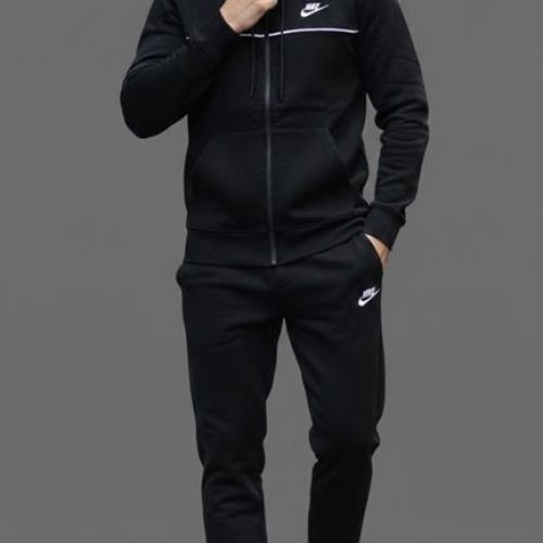 Костюм спорт Zalov (46-54) ZW1293 black (деми) Zalov ZW1293 black