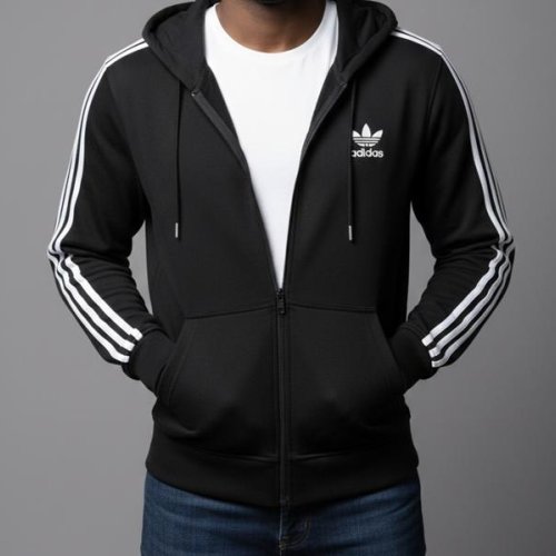 Кофта спорт Zalov (46-54) ZW1295 black (деми) Zalov ZW1295 black