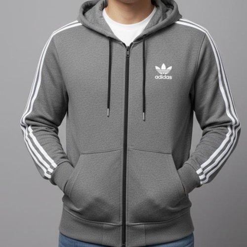 Кофта спорт Zalov (46-54) ZW1305 grey (деми) Zalov ZW1305 grey