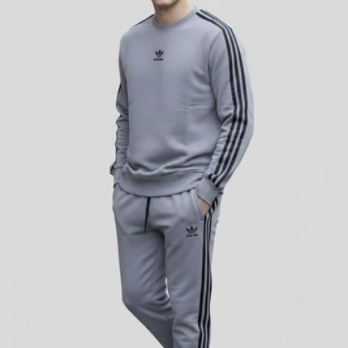 Костюм спорт Zalov (46-54) ZW1315 grey (деми) Zalov ZW1315 grey