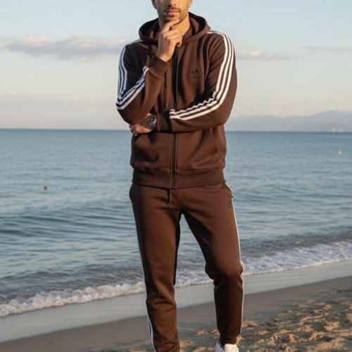 Костюм спорт Zalov (46-54) ZW1318 brown (деми) Zalov ZW1318 brown