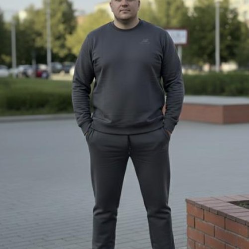 Костюм спорт Zalov (54-62) ZW1327 grey (деми) Zalov ZW1327 grey