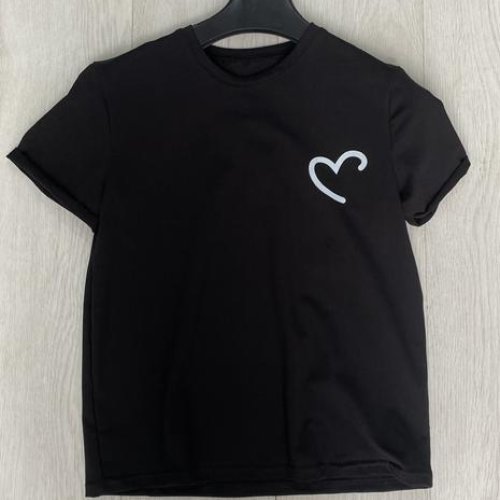 Футболка Zalov (S-2XL) ZW1360 black (лето) Zalov ZW1360 black