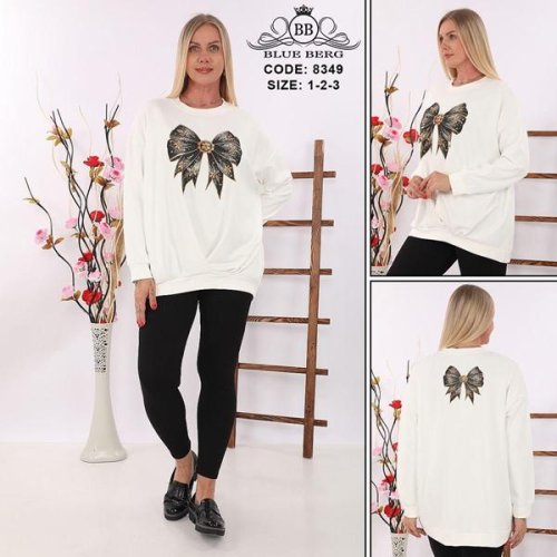 Свитер Julia (54-58) 8349 white (деми) Julia 8349 white