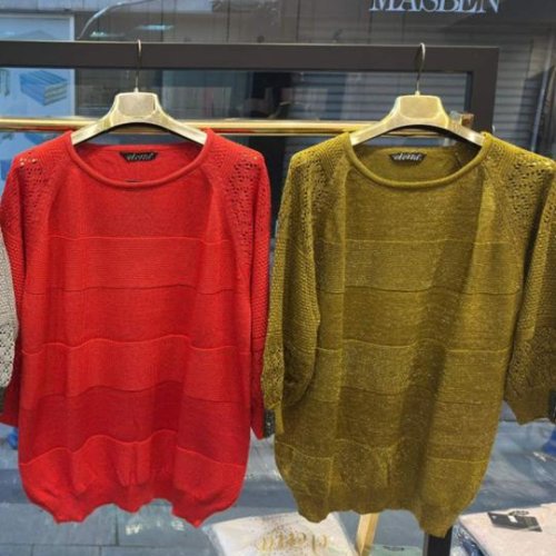 Свитер Julia (52-54) JL1003 red (деми) Julia JL1003 red