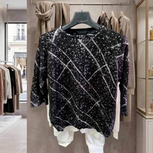 Свитер Julia (52-54) JL1048 black (деми) Julia JL1048 black