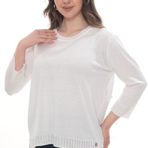 Свитер Julia (52-54) JL1065 white (деми) Julia JL1065 white