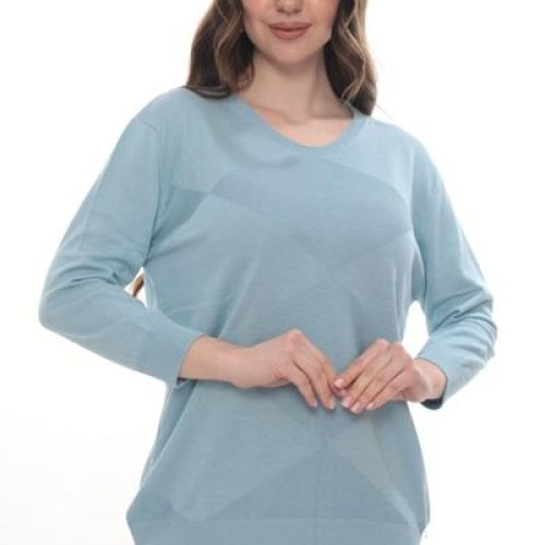 Свитер Julia (52-54) JL1073 l.blue (деми) Julia JL1073 l.blue