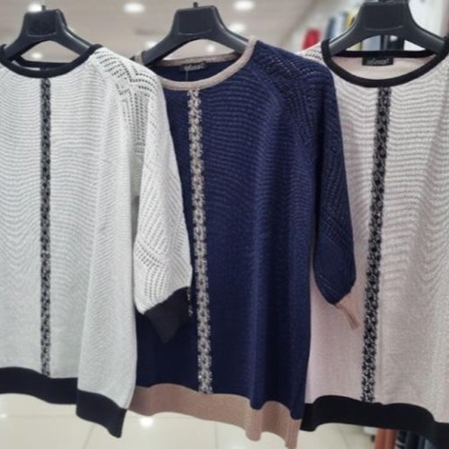 Свитер Julia (52-54) JL947 white (деми) Julia JL947 white