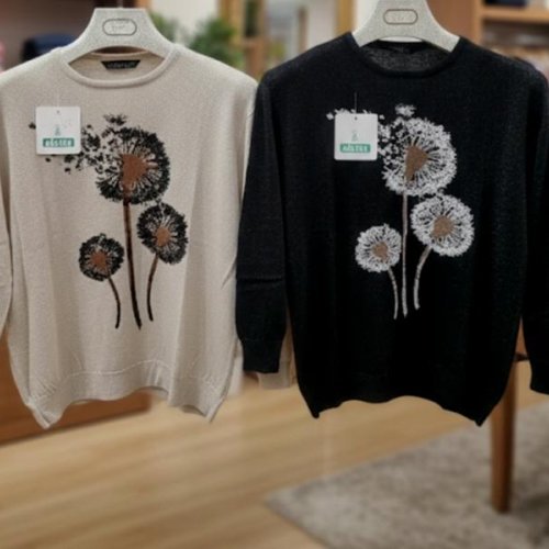 Свитер Julia (50-52) JL958 black (деми) Julia JL958 black