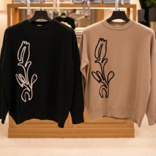 Свитер Julia (52-54) JL966 black (деми) Julia JL966 black