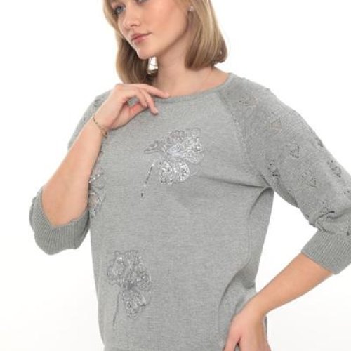 Свитер Julia (52-54) JL987 beige (деми) Julia JL987 beige