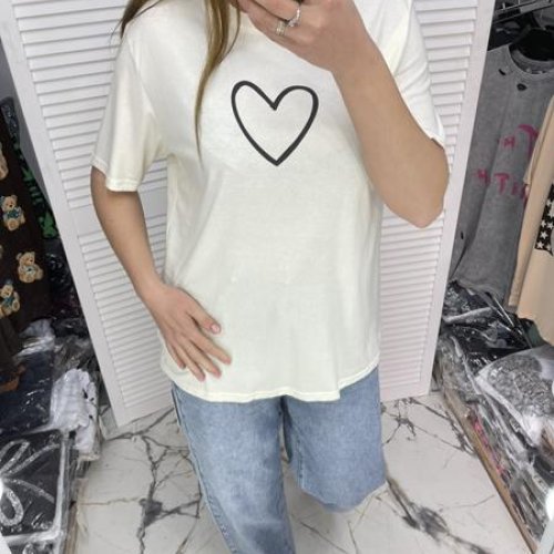 Футболка Karon (one size) 68018 white (лето) Karon 68018 white