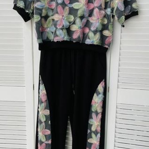 Костюм Karon (S-L) 7145 black (лето) Karon 7145 black