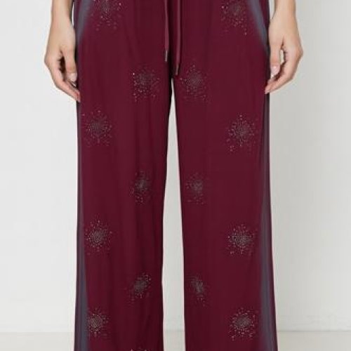 Штаны спорт Karon (S-L) 7217 wine (деми) Karon 7217 wine