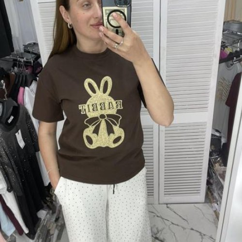 Футболка Karon (one size) 8206 brown (лето) Karon 8206 brown