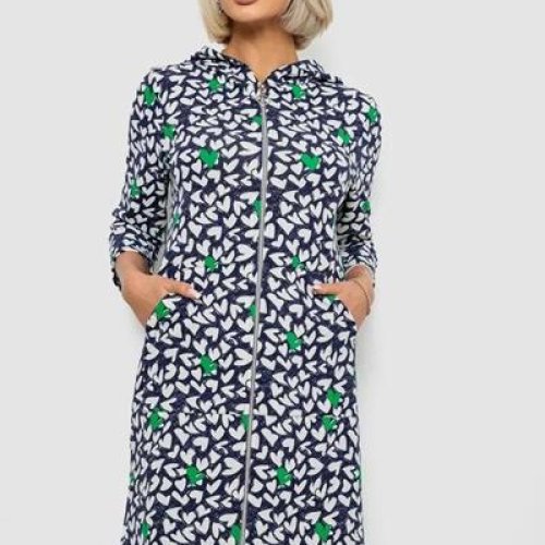 Халат BAT (46-52) 1026-1 navy (деми) BAT 1026-1 navy