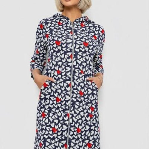 Халат BAT (46-52) 1026-2 navy (деми) BAT 1026-2 navy