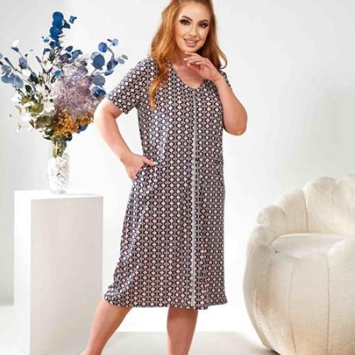 Халат BAT (50-60) 1030-13 beige (лето) BAT 1030-13 beige