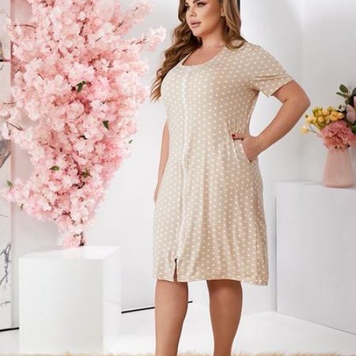 Халат BAT (50-60) 1040-2 beige (лето) BAT 1040-2 beige