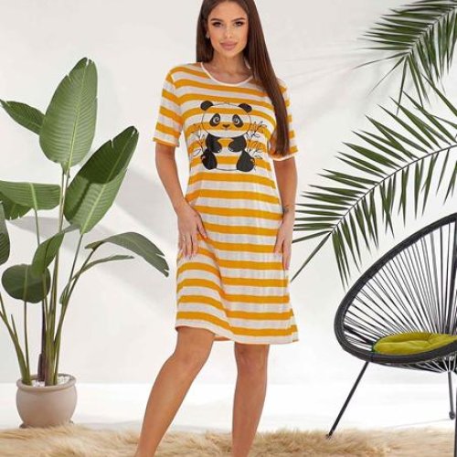 Платье BAT (46-52) 337-1 orange (лето) BAT 337-1 orange