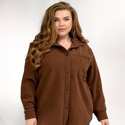 Рубашка BAT (52-62) 444-1 brown (деми) BAT 444-1 brown