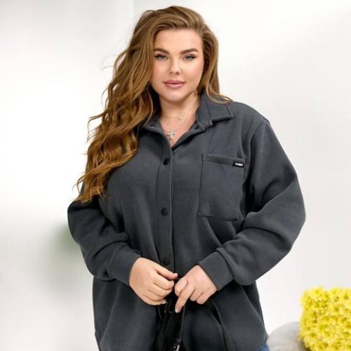 Рубашка BAT (52-62) 444-2 grey (деми) BAT 444-2 grey