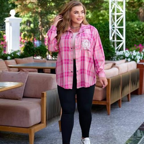 Рубашка BAT (50-60) 57-3 pink (деми) BAT 57-3 pink