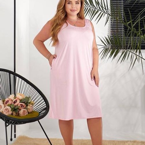 Сарафан BAT (50-60) 733-3 pink (лето) BAT 733-3 pink