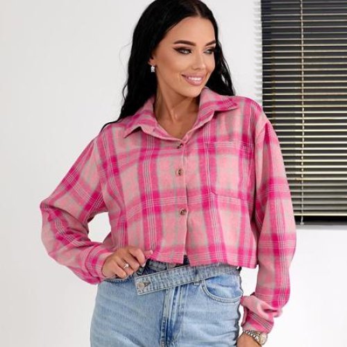 Рубашка BAT (42-48) 898-1 pink (деми) BAT 898-1 pink