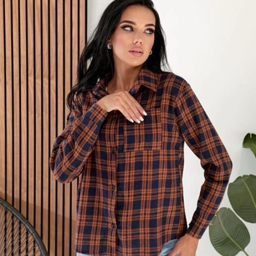 Рубашка BAT (42-48) 899-1 brown (деми) BAT 899-1 brown