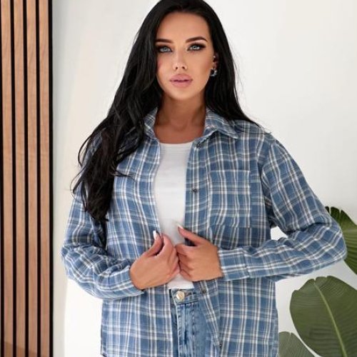 Рубашка BAT (42-48) 899-2 l.blue (деми) BAT 899-2 l.blue