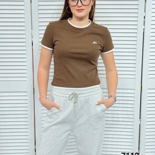 Топ MMC clothes (42-46) 7112 brown (лето) MMC clothes 7112 brown