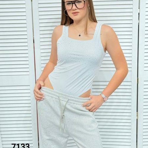 Боди MMC clothes (42-48) 7133 white (лето) MMC clothes 7133 white