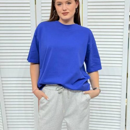Футболка MMC clothes (one size) 7320 blue (лето) MMC clothes 7320 blue