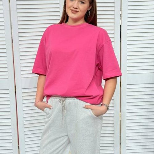 Футболка MMC clothes (one size) 7320 d.pink (лето) MMC clothes 7320 d.pink