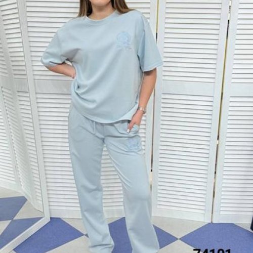 Костюм спорт MMC clothes (44-50) 74101 l.blue (лето) MMC clothes 74101 l.blue