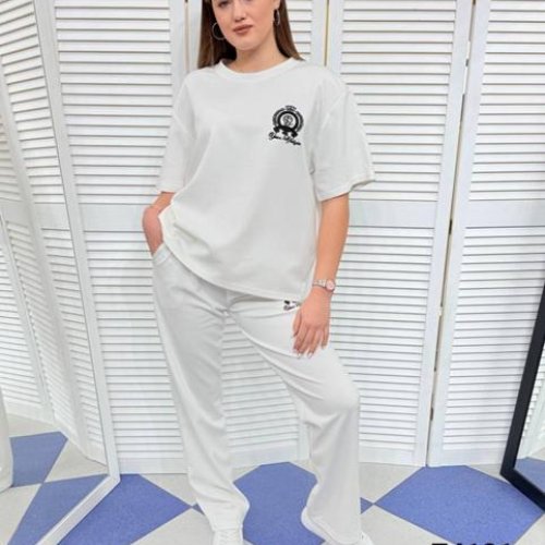 Костюм спорт MMC clothes (44-50) 74101 white (лето) MMC clothes 74101 white