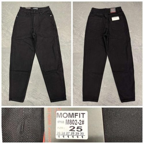 Джинсы Relucky (25-30) 802-2 black (деми) Relucky 802-2 black