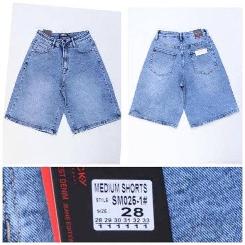 Шорты Relucky (28-33) SB025-1 l.blue (лето) Relucky SB025-1 l.blue