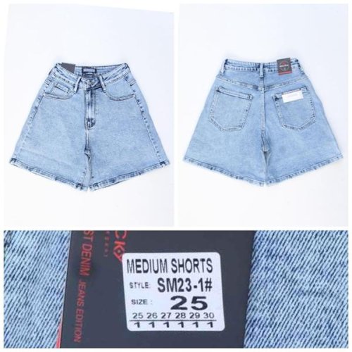 Шорты Relucky (25-30) SM23-1 l.blue (лето) Relucky SM23-1 l.blue