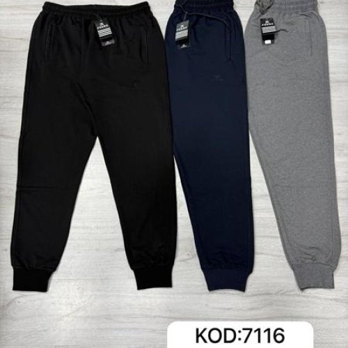 Штаны спорт Mary Poppins (3XL-5XL) 7116-0 navy (деми) Mary Poppins 7116-0 navy